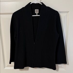 Anne Klein Black Cardigan